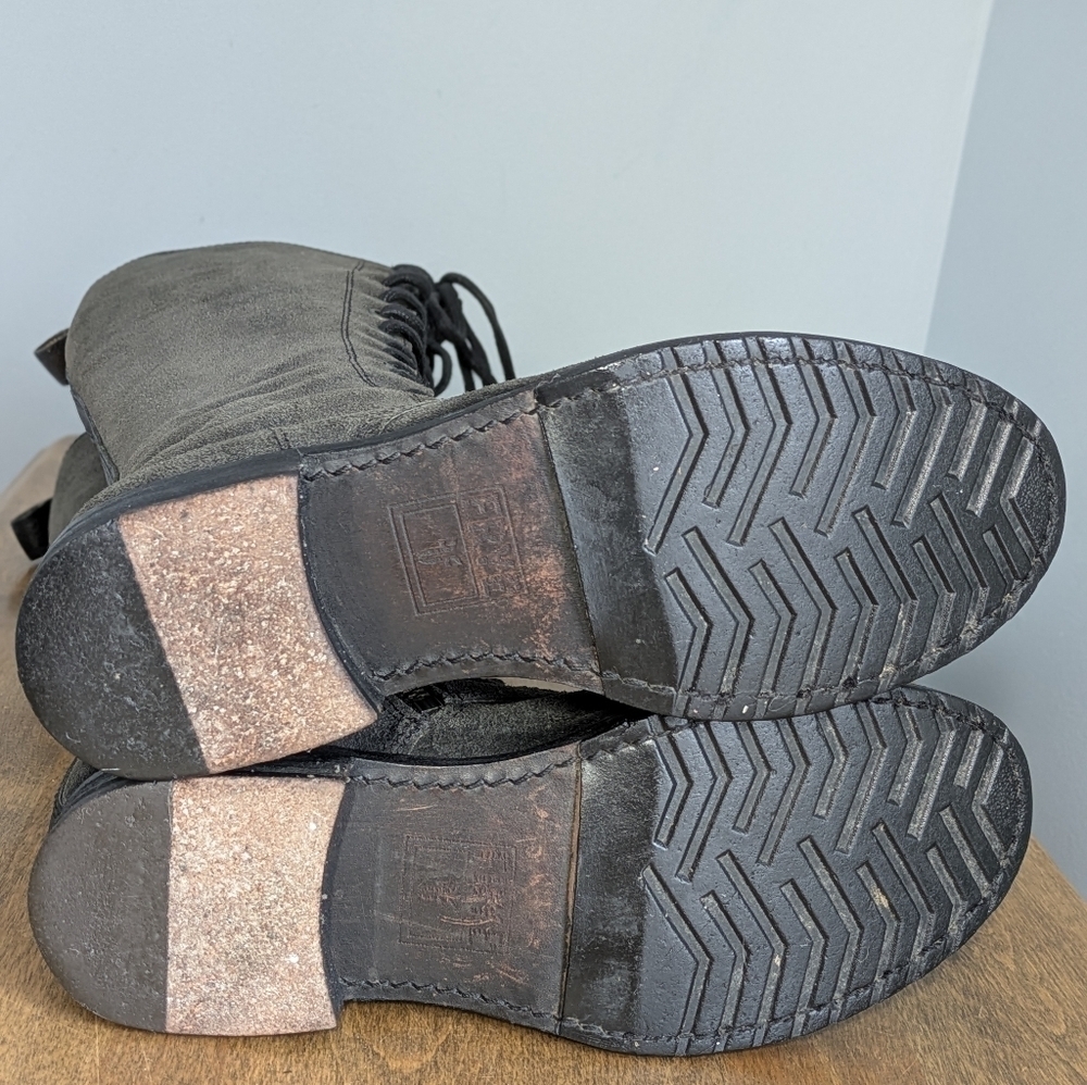 Frye Tall Lace Up Veronica Boot - Picture 12 of 16